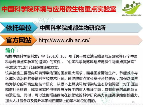 国内生物基化学品及材料领域重点实验室 创新引擎与技术咨询高地